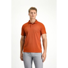 Polo Club Slim Fit Dar Kesim Nakışlı Pamuklu Polo Yaka Tişört