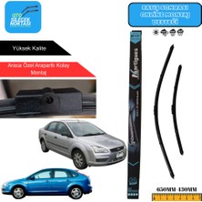 Martigues Ford Focus Iı 2004-2012 Araca Özel Uyumlu Ön Cam Silecek Takımı 650MM-430MM