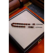 Dergah Tesbih Atölyesi Master Mücahit Şener Gümüş Tasarım Yı-Lan Ağacı Zaza Tesbih