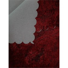 Çıkrıkçı Tekstil Süngerli Kaymaz Taban Koltuk Örtüsü Kırmızı 1 Adet