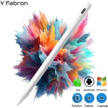 Fabron Şarjlı Dokunmatik Kalem Ios Android Windows Uyumlu Tablet Telefon iPad Yazı Çizim Kalemi