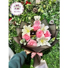 Lilyum Flowers Prenses Buketi - Sevgililer Günü Hediyesi