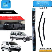 Martigues Cıtroen Berlıngo   2008> Araca Özel Uyumlu Ön Cam Silecek Takımı 650MM-400MM