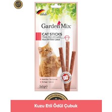 Garden Mix Kuzu Etli Ödül Çubuk - Kedi Stick Ödül Maması 3x5 gr
