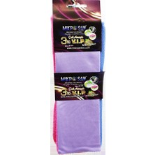 Vanch 3LÜ - VİP SET MİKROFİBER BEZ 30X32CM. (5264)