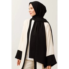 Mooncorn İpeksi Jakar Şal 75 x 185 cm Tüm Sezonlar İçin Kadın Günlük Kullanımda Zarif Desen