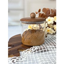 Mien Akasya Top Kulp Cam Kavanoz 750 ml