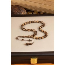 Dergah Tesbih Atölyesi El Işçiliği Küre Model Sistemi Tasarım Kokulu Öd(Ud) Ağacı Tesbih 