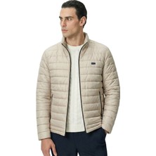 D1fference İçi Astarlı Cepli Jel Elyaf Su ve Rüzgar Geçirmez Şişme Kışlık Erkek Mont