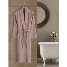 Eymir Home Collection Şalyaka Yetişkin Bornoz Cappuccino