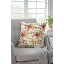 Homy Textiles Magnifica Rönesans Ilhamlı Dekoratif Desenli 43X43CM Kırlent Kılıfı, Summer Tapestry