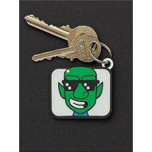 Clash Royale Ifade Temalı Anahtarlık Çift Taraflı