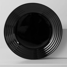 Luminarc Harena Temperli Tatlı Tabağı 19 cm Siyah