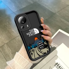 Hontinga Xiaomi 13 Lite Xiaomi 13T Pro 5g Uyumlu Telefon Kılıfı Düşüme Önleyici Basitlik Anti Düşme Kamera Korumali Dağ Darbe Önleyici Siyah Desen Ince Yumuşak Silikon Telefon Kılıfı K2-0175