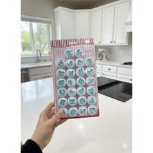 Airobazar Basmalı Harf Hamur Kesici | Kurabiye & Şeker Hamuru Kalıp Seti