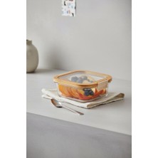 Bambum Poira - Cam Kapaklı Kilitli Cam Saklama Kabı 1100 ml
