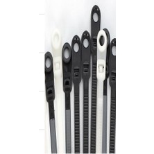 Zemheri Powermaster PM-26328 Delikli Siyah Kablo Bağı 3.6X200MM (100LÜ Paket)