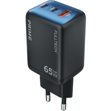 Bontec 65W Gan Hızlı Şarj Adaptörü, Şarj Cihazı, 2x Type-C Girişi, 1x USB Girişi, Hızlı Şarj Başlığı, Güçlü Performans, Şarj Başlığı, Aşırı Gerilim, Kısa Devre, Isınma ve Akım Koruması