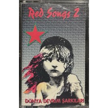 Plak İstasyonu (Plak Değildir Kaset Tir) Kaset Red Songs 2 Dünya Devrim Şarkıları Kaset