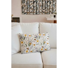 Homy Textiles Modern Dekoratif - Dikdörtgen 30X50CM Kırlent Kılıfı , Çiçek Desen
