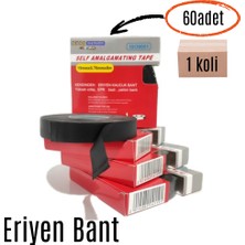 SLC Marketim Eriyen Bant Kauçuk Bant Yalıtım Bantı 19MM x 0.80MM x 8mt (60ADET) 1koli