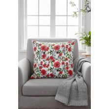 Homy Textiles Magnifica Rönesans Ilhamlı Dekoratif Desenli 43X43CM Kırlent Kılıfı, Morning Stil Life