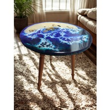 Epoksiresinart Epoksi Tasarım Sehpa Masa