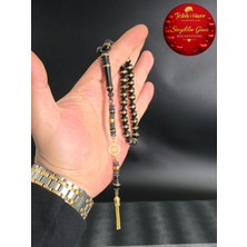 Sg Koleksiyonu Kişiye Özel Isim Tasarımlı Pirinç Işlemeli Kuka Tesbih