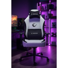 Rampage KL-R72 Woof Üst Seviye Terletmez Kumaş Siyah Gaming Oyuncu Koltuğu