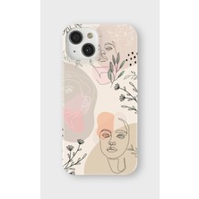 Lelia iPhone 14 Plus Uyumlu Baskılı Şeffaf Telefon Kılıfı | Koleksiyon: Oneline Essence