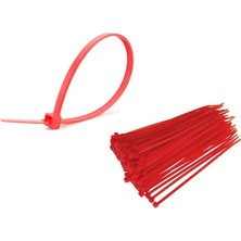 Ramart 3,6*150 Kablo Bağı Kırmızı 100 Paket (10.000 Adet)