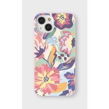 Lelia iPhone 13 Uyumlu Baskılı Şeffaf Telefon Kılıfı | Koleksiyon: Floraluxe Botanica