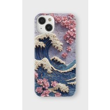 Lelia iPhone 14 Uyumlu Baskılı Şeffaf Telefon Kılıfı | Koleksiyon: Pastelbloom Soft Series