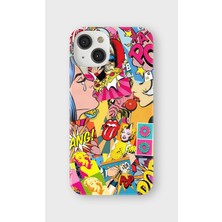 Lelia iPhone 14 Uyumlu Baskılı Şeffaf Telefon Kılıfı | Koleksiyon: Queenmode Femme
