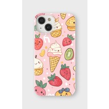 Lelia iPhone 15 Uyumlu Baskılı Şeffaf Telefon Kılıfı | Koleksiyon: Kawaiimilk Dreamies