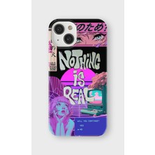 Lelia iPhone 15 Plus Uyumlu Baskılı Şeffaf Telefon Kılıfı | Koleksiyon: Neondream District