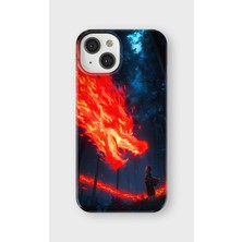 Lelia iPhone 15 Uyumlu Baskılı Şeffaf Telefon Kılıfı | Koleksiyon: Animesoul Sketchbook