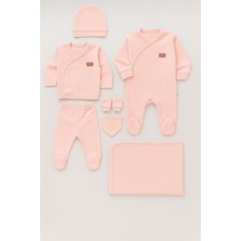 0-3 Ay Bebek Yenidoğan 7 Parça Takım Hastane Çıkışı 100% Pamuk Bebek Doğum Hediyesi