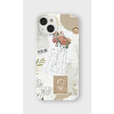 Lelia iPhone 13 Uyumlu Baskılı Şeffaf Telefon Kılıfı | Koleksiyon: Oneline Essence