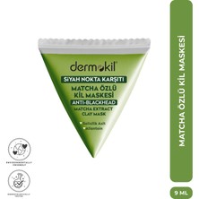 Dermokil Siyah Nokta Karşıtı Matcha Özlü Kil Maskesi 9 ml