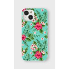 Lelia iPhone 15 Plus Uyumlu Baskılı Şeffaf Telefon Kılıfı | Koleksiyon: Floraluxe Botanica