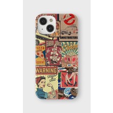 Lelia iPhone 15 Uyumlu Baskılı Şeffaf Telefon Kılıfı | Koleksiyon: Chromatica Aura