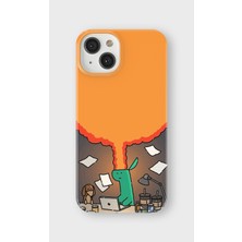 Lelia iPhone 14 Plus Uyumlu Baskılı Şeffaf Telefon Kılıfı | Koleksiyon: Memecraft Studio