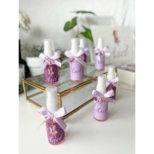 The Relifa 25'li Kurdele'li Düğün, Nikah, Nişan,mevlid, Bebek Hediyelikleri Dekoratif Kolonya Etiketli