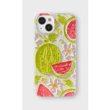 Lelia iPhone 14 Uyumlu Baskılı Şeffaf Telefon Kılıfı | Koleksiyon: Pastelbloom Soft Series