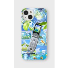 Lelia iPhone 15 Plus Uyumlu Baskılı Şeffaf Telefon Kılıfı | Koleksiyon: Aeroglass Mirage