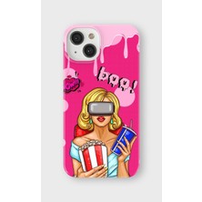 Lelia iPhone 14 Plus Uyumlu Baskılı Şeffaf Telefon Kılıfı | Koleksiyon: Queenmode Femme