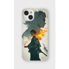 Lelia iPhone 13 Uyumlu Baskılı Şeffaf Telefon Kılıfı | Koleksiyon: Animesoul Sketchbook