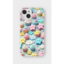 Lelia iPhone 15 Uyumlu Baskılı Şeffaf Telefon Kılıfı | Koleksiyon: Kawaiimilk Dreamies