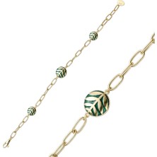 Yeşil Esinti Altın Bileklik